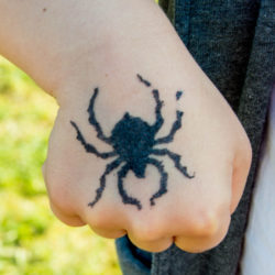 tatuaż pająk